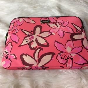 Kate Spade pink laptop case never used